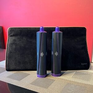 Dyson 40mm (1.6”) Long Barrels - Purple & Black - for Dyson Air Wrap System